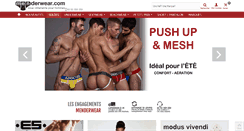 Desktop Screenshot of menderwear.com